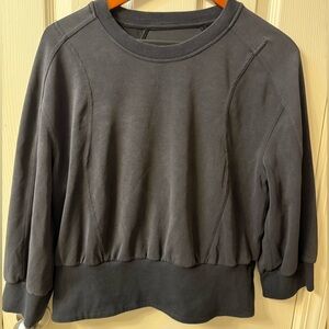 EUC Lululemon Softstreme Ribbed-Hem Pullover